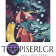Painting By Numbers Girl On The Moon - Tapiseri.GR