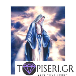Painting By Numbers Virgin Mary 3