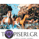 Ζωγραφική με αριθμούς Άλογα σε κολπίσκο - Tapiseri.GR