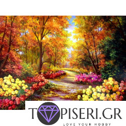 Diamond Painting Colorful Path