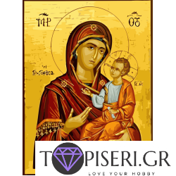 Painting By Number Virgin Mary And The Child 5