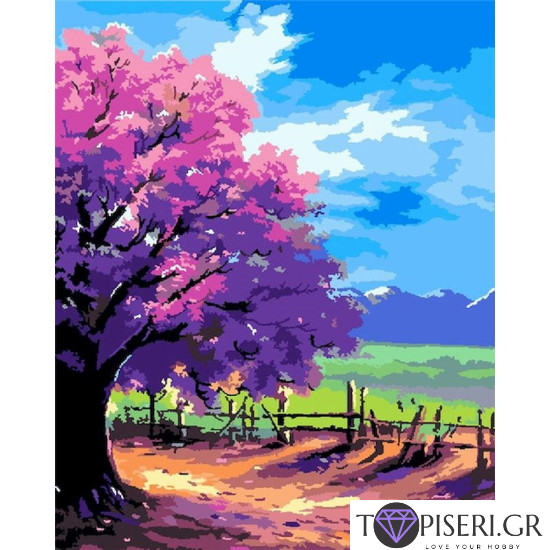 Painting By Numbers Spring 1 - Tapiseri.GR
