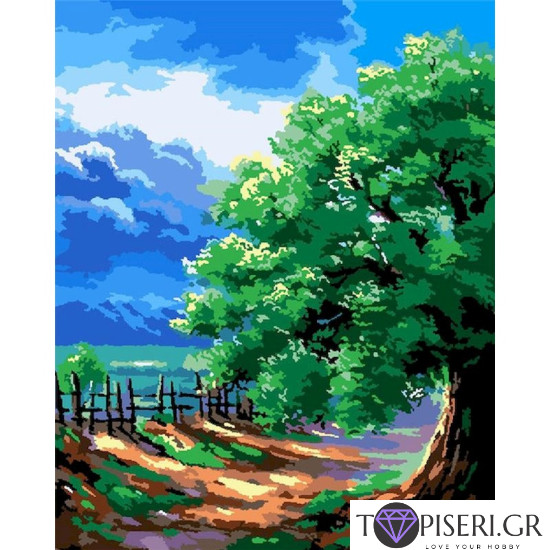 Painting By Numbers Summer 1 - Tapiseri.GR