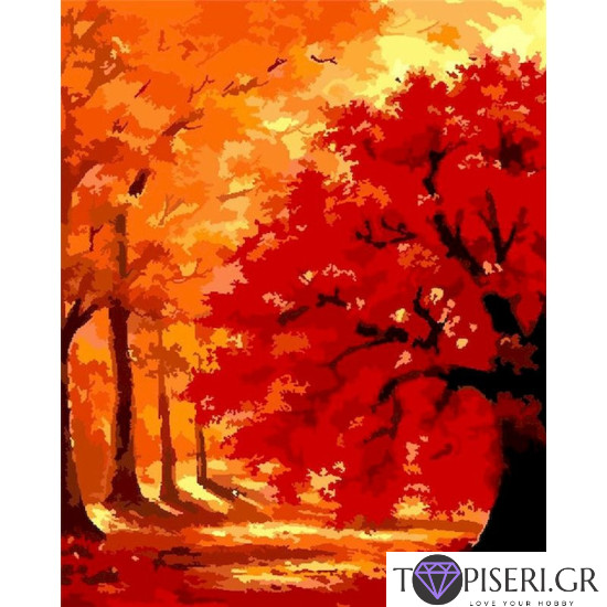 Painting By Numbers Autumn 1 - Tapiseri.GR