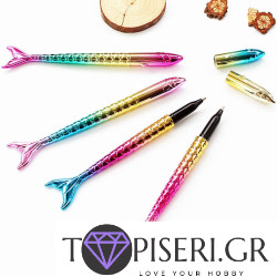 Plastic Applicator Mermaid