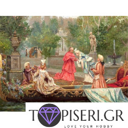 Painting By Numbers Visit Of The Pope