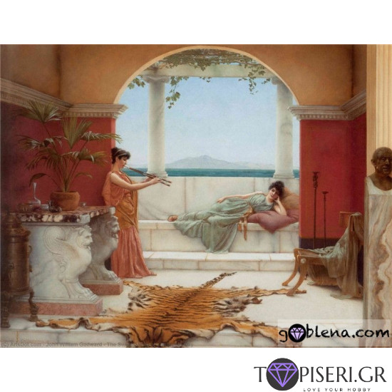 Ζωγραφική με αριθμούς Γλυκιά ξεκούραση μια ανοιξιάτικη μέρα - Tapiseri.GR