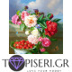 Painting By Numbers Bouquet With Cherries And Strawberries - Tapiseri.GR