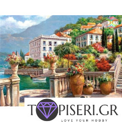 Ζωγραφική με αριθμούς Πολύχρωμη πόλη