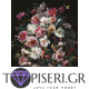 Painting By Numbers Bouquet Of Flowers And Parrot - Tapiseri.GR