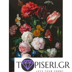 Painting By Numbers Beautiful Bouquet With Peonies