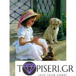 Painting By Numbers Love For Animals