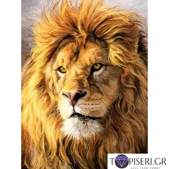 Diamond Painting The King Of The Jungle - Tapiseri.GR