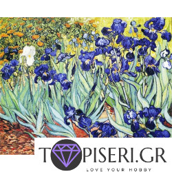Diamond Painting Irises By Van Gogh