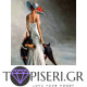 Διαμαντένιο ψηφιδωτό Γυναίκα με Ντόμπερμαν - Tapiseri.GR