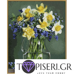 Painting By Numbers Bouquet Narcissus