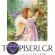 Diamond Painting Angel With Cute Dog - Tapiseri.GR