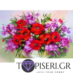 Diamond Painting Red Poppies