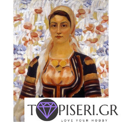 ECO Diamond Painting Woman From The Village Of Kalotintsi By The Master