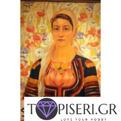ECO Diamond Painting Woman From The Village Of Kalotintsi By The Master 2