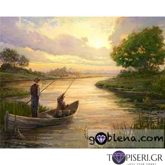 Diamond Painting Fishing - Tapiseri.GR