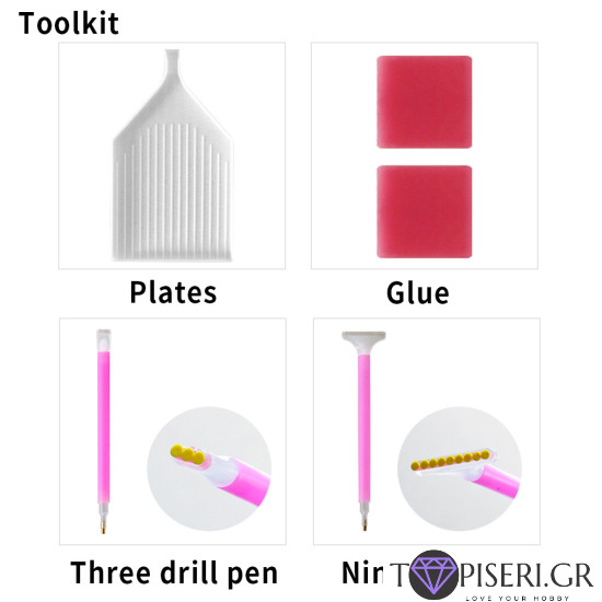 Diamond Painting Daisies And Ladybugs - Tapiseri.GR Diamond Painting Daisies And Ladybugs - Tapiseri.GR