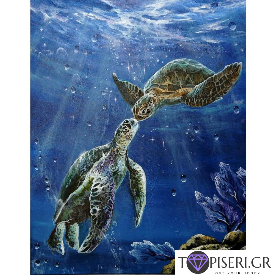 Diamond Painting Turtles - Tapiseri.GR